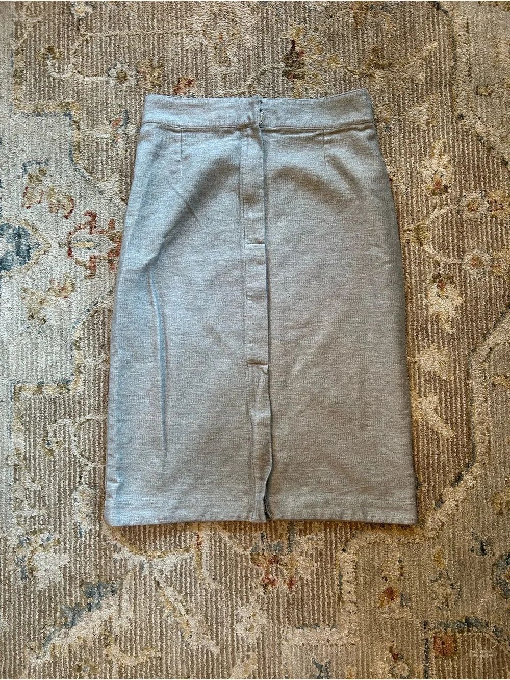 Free People Heather Gray Pencil Skirt